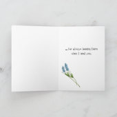 カードを持ってサンキューありがとう サンキューカード (内部)