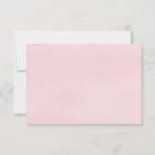 カードを挿入するQRコード感謝していソフトピックウォーター色 サンキューカード (裏面)