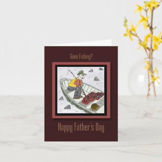 カードを採取することを行く父の日 カード (黄色い花)