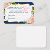 カードを推測するキスの数 エンクロージャーカード (正面/裏面)