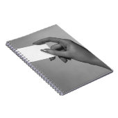 カードを握っている女性 ノートブック (右側)