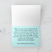 カードを残している笑わされるなグループの協力者 カード (内部)