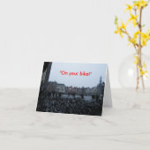 カードを残すこと カード (黄色い花)