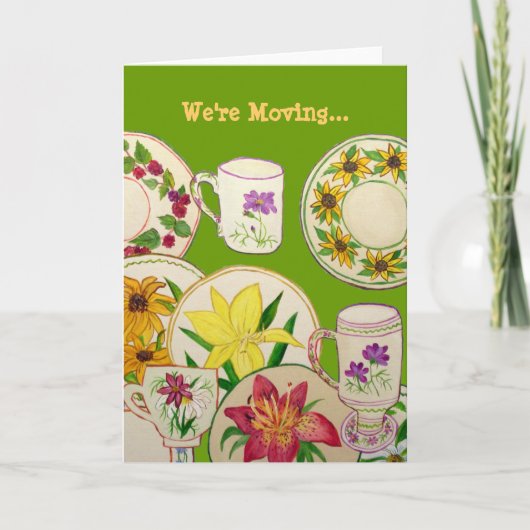 カードを移動する 案内状 (正面)