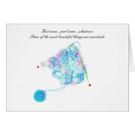 カードを編む美しい事故