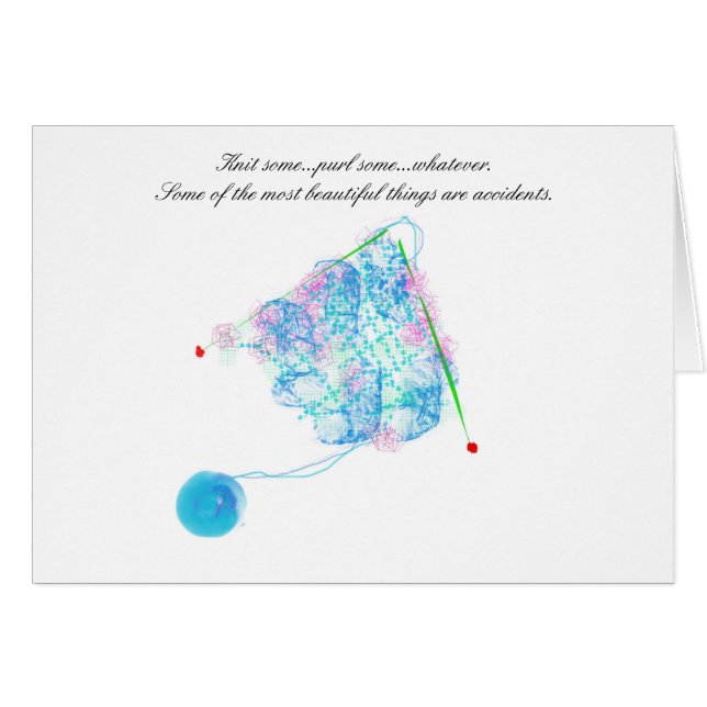 カードを編む美しい事故 (正面横)