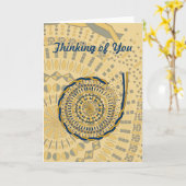 カードを解く カード (黄色い花)