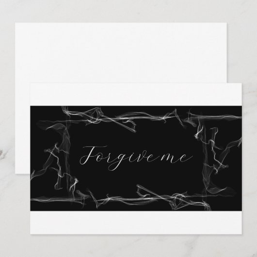 カードを許してくれ 招待状 (正面/裏面)