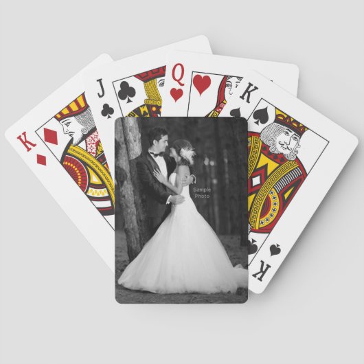 カードを遊ぶあなたの写真 トランプ (裏面)