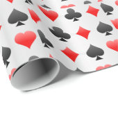 カードを遊ぶことはギフトの紙に適します ラッピングペーパー (ロールコーナー)