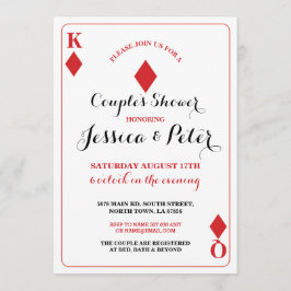 カードを遊ぶことは王の招待をつなぎますQueenラスベガス 招待状