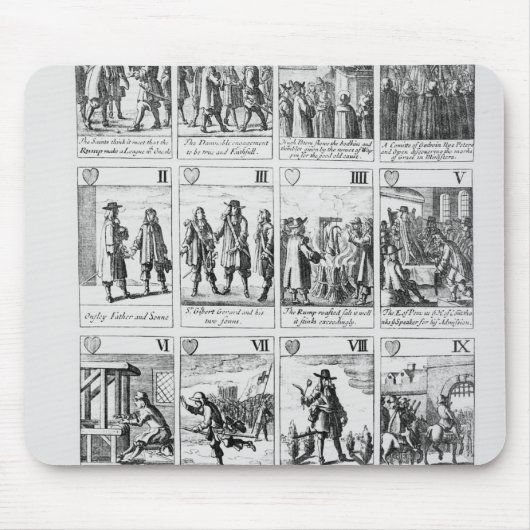 カードを遊ぶこと マウスパッド (正面)