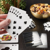 カードを遊ぶピアノ トランプ (インサイチュ)