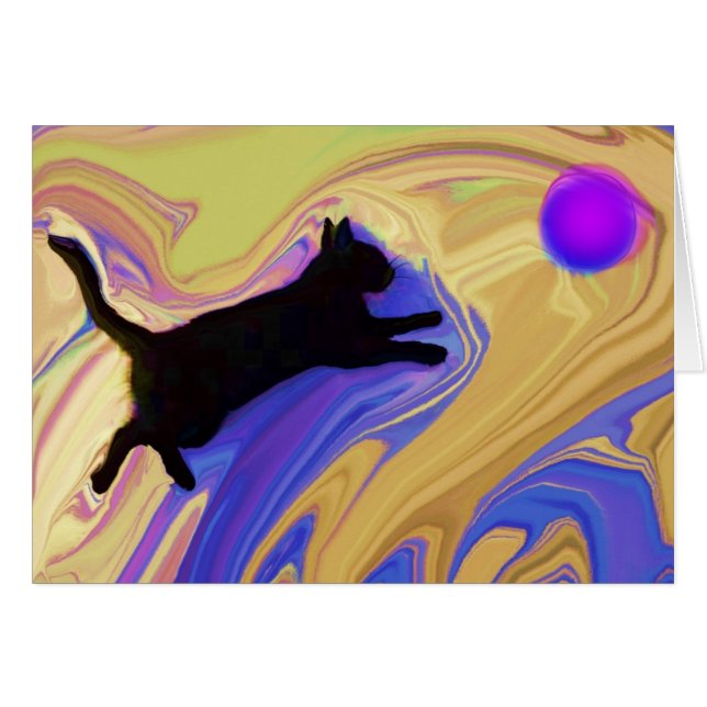 カードを遊ぶマーリン (正面横)