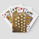 カードを遊ぶ私の理想的な器官 トランプ (裏面)