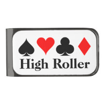 カードを遊ぶ贅沢家ベガスはお金クリップに適します