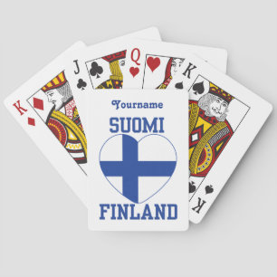 カードを遊ぶSUOMIフィンランドのカスタム トランプ