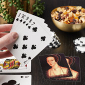 カードを遊んでいるアン・ブーリン トランプ (インサイチュ)