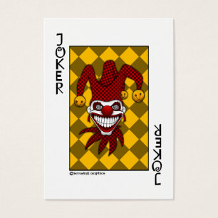 カードを遊んでいるジョーカー