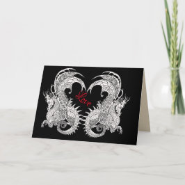 カードをstyle~greetingドラゴンアールヌーボー カード