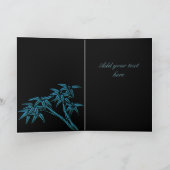 カードアジアの竹の願い最高のや誕生日 カード (内部)