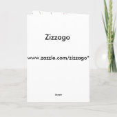 カードアジアピンク最高のフローラウィッシュまたは誕生日 カード (裏面)