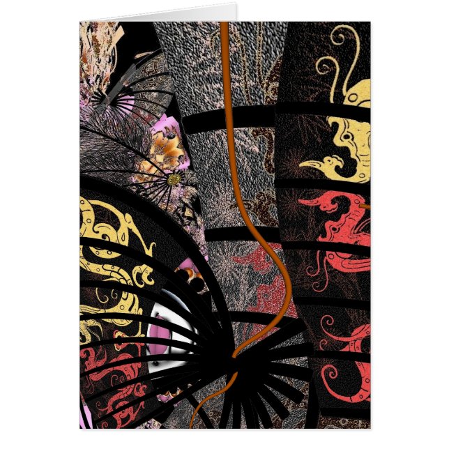 カードアートアジアンファイティングドラゴン (正面)