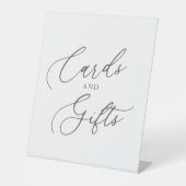 カードエレガント及びギフトテーブル台座標識 台座サイン (正面)