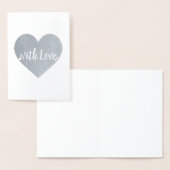 カードオンクラフト紙の任意の大事な行事。 箔カード (ディスプレー)