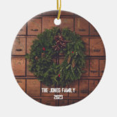 カードカタログ(リース付き) – パーソナライズ セラミックオーナメント (正面)