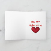 カードキリン愛カップルのバレンタイン シーズンカード (内部)