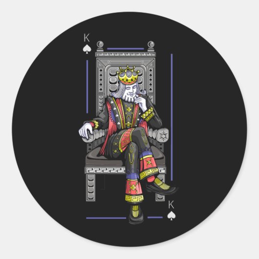 カードキング ラウンドシール (正面)