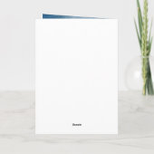 カードクリスマスクリスマスキャッツハットスノー シーズンカード (裏面)