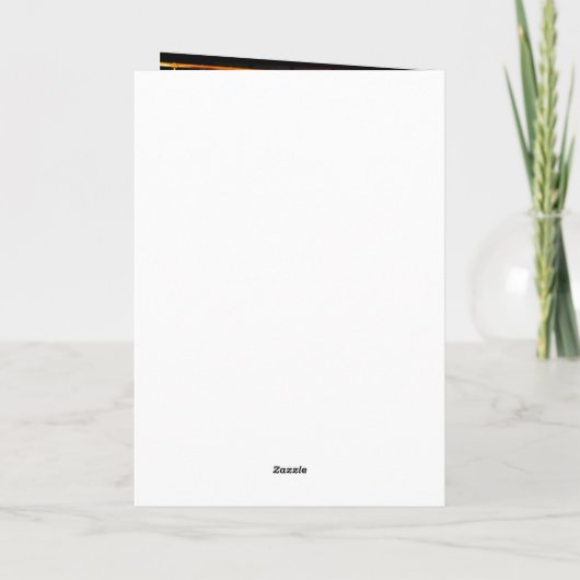 カードクリスマスクリスマス猫帽子 シーズンカード (裏面)