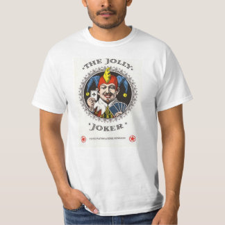 カードグラフィックを遊んでいるすてきなジョーカー Tシャツ