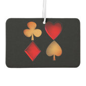 カードゲームのシンボル カーエアーフレッシュナー (裏面)