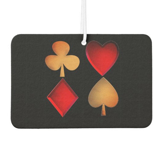 カードゲームのシンボル カーエアーフレッシュナー (正面)