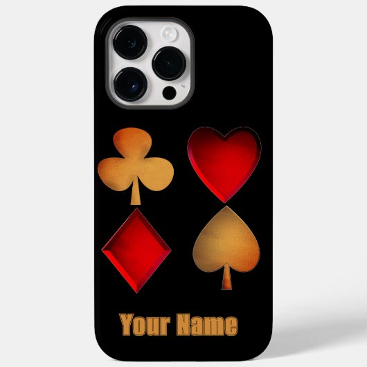 カードゲームのシンボル Case-Mate iPhoneケース (裏面)