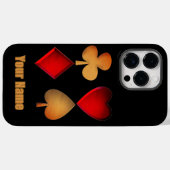 カードゲームのシンボル Case-Mate iPhoneケース (裏面 (横))