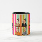 カードゲームチャンピオン:おもしろいキャラクター選手 マグカップ (中央)