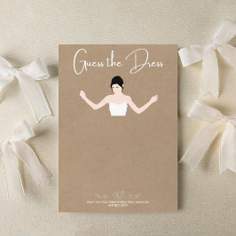 カードゲーム推測ドレスカード 招待状