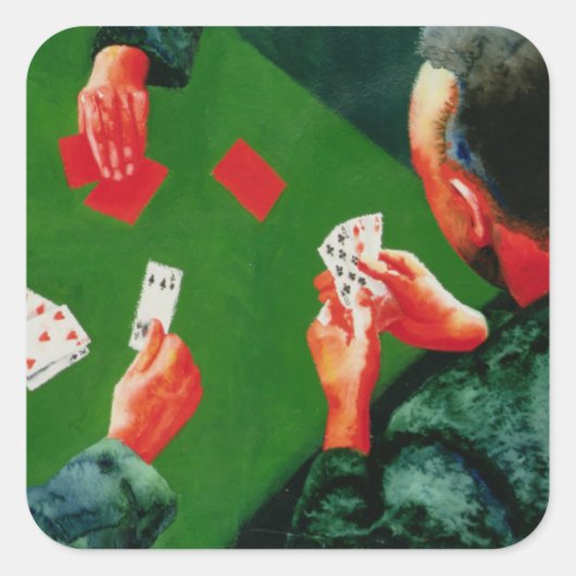 カードゲーム1988 スクエアシール (正面)