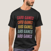 カードゲーム Tシャツ (正面)