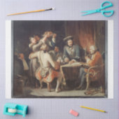 カードゲー絵を描ムのEphemera Decompage 薄葉紙 (クラフト)