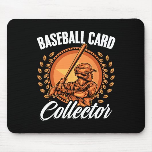 カードコレクター取引カードスポーツ販売の愛 マウスパッド (正面)