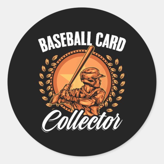 カードコレクター取引カードスポーツ販売の愛 ラウンドシール (正面)