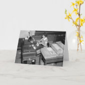 カードシャフラー, 1937 カード (黄色い花)