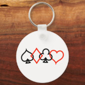 カードシンボルの連結 キーホルダー (正面)