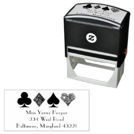 カードスイーツカジノラスベガス差出人住所 セルフインキングスタンプ