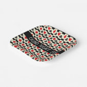 カードスイーツパターンカスタム ペーパープレート (傾斜あり)